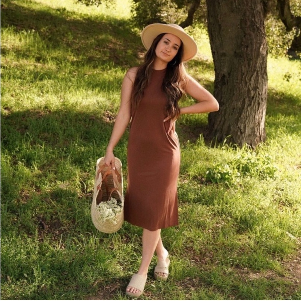 CJLA Taryn Dress, Redwood